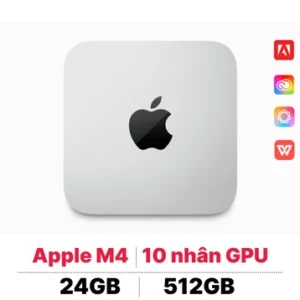 Mac mini M4 2024 10CPU 10GPU 24GB 512GB | Chính hãng Apple Việt Nam