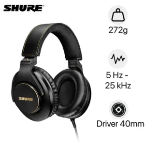 Tai nghe kiểm âm Closed-Back Shure SRH840A